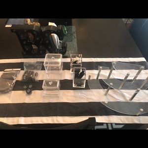 Supplies for makeup displays ( Beautycounter)